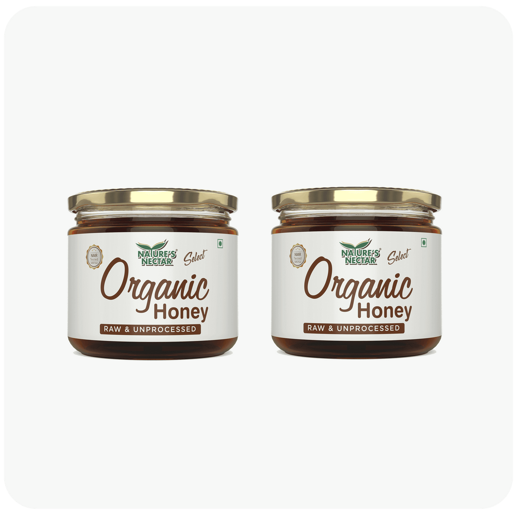 Organic Honey 400g | Raw and Unprocessed Honey | Natures Nectar